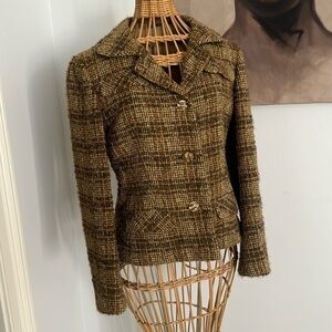 DAVIDOW 🔥Sale🔥vintage jacket. In browns and yellow